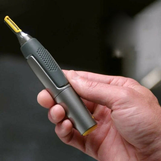 Advanced Face Trimmer with LED and Comfort Grip - Halri