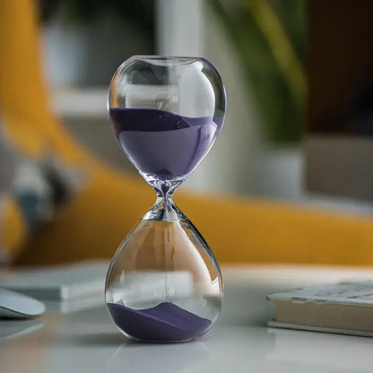 Vibrant Decorative Hourglass Timer for Home Office