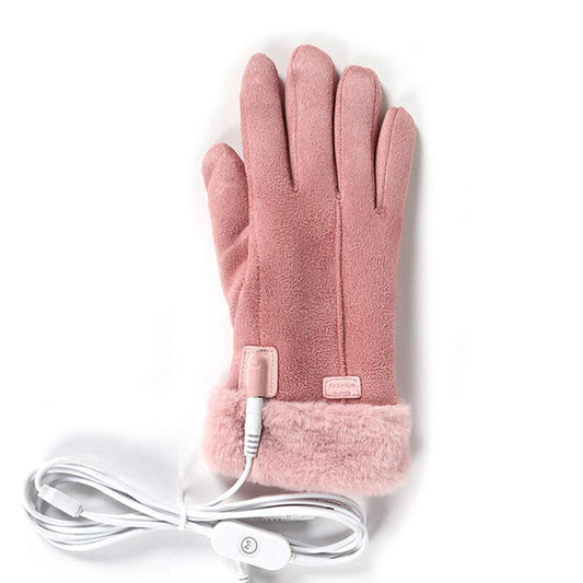Warm Waterproof Heated Gloves with Touchscreen Fingers - Halri