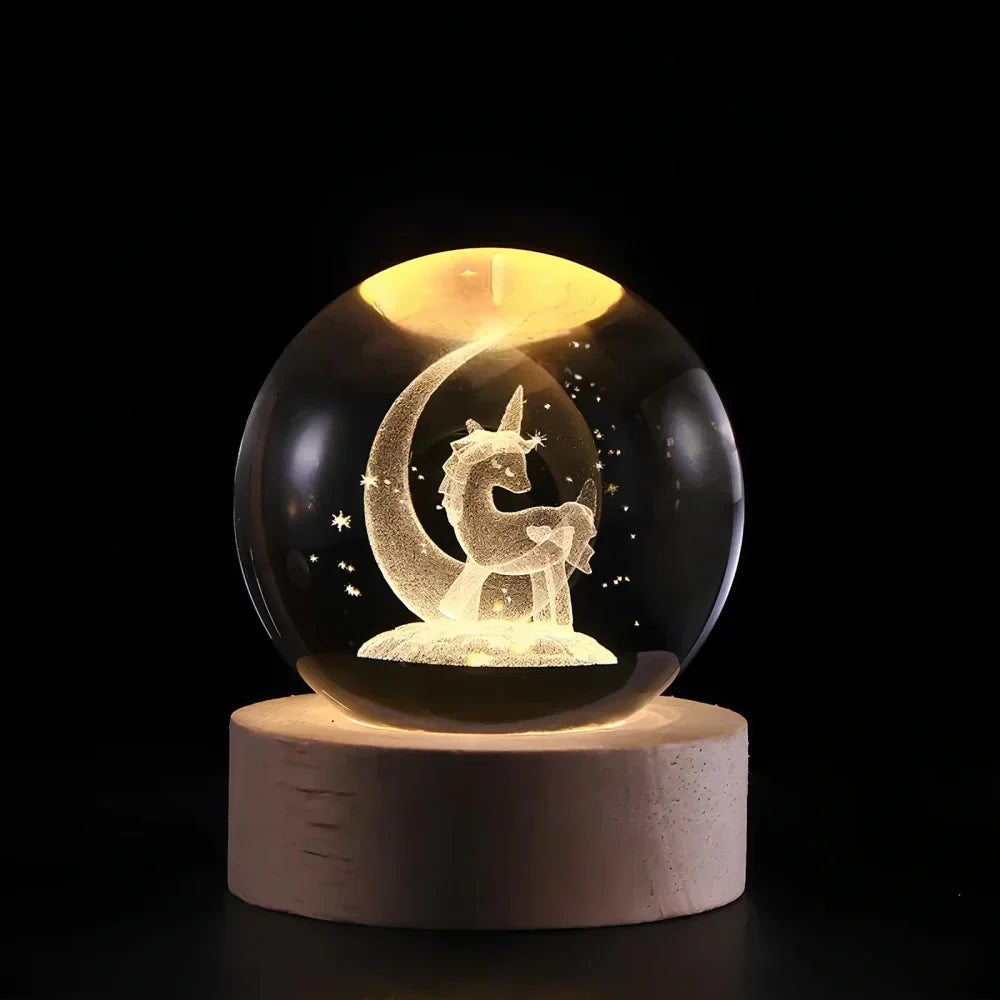Colorful Galaxy Night Lamp LED Globe Light