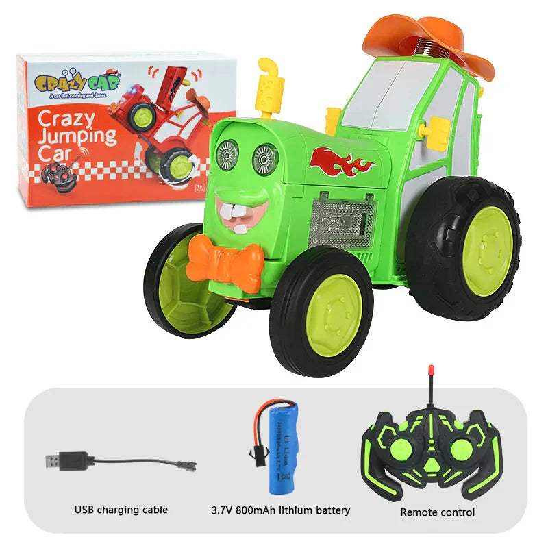 Turbobetriebenes ferngesteuertes Sprungauto