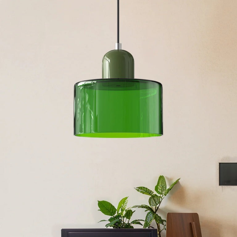 Glarefusion Modern Simple Cylinder Chandelier