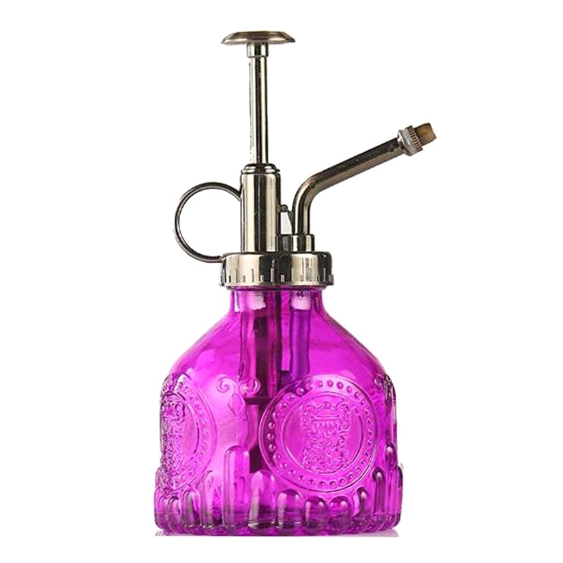 Pflanzsprühflasche aus Glas im Retro-Stil
