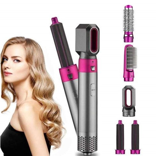 Easy 5 in 1 Hair Curler Styling Tool - Halri