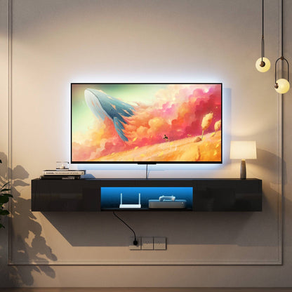 Wall Mount Slim TV Shelf