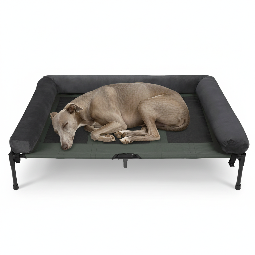Orthopedic Elevated Dog Bed for Big Dogs - Halri