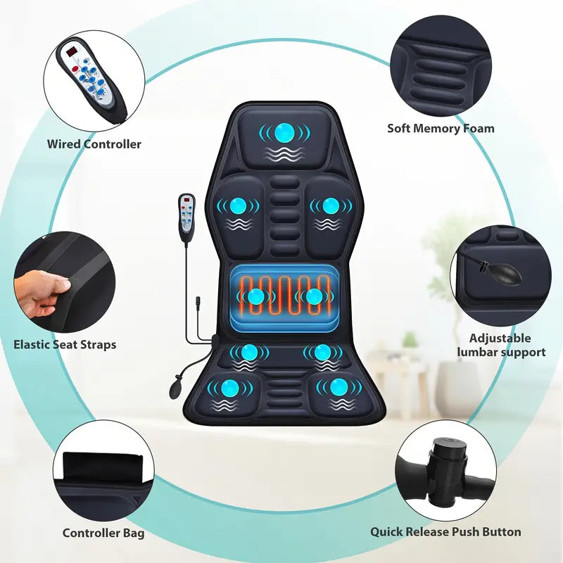 Relaxing Back Massager With Warmth