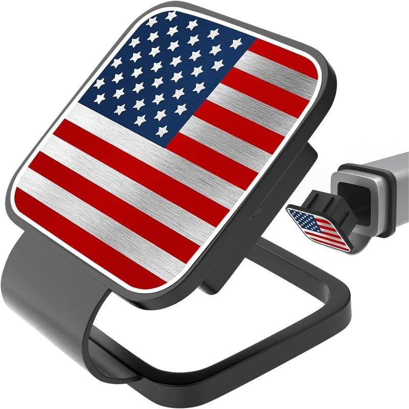 Anhängerkupplungsabdeckung mit amerikanischer Flagge