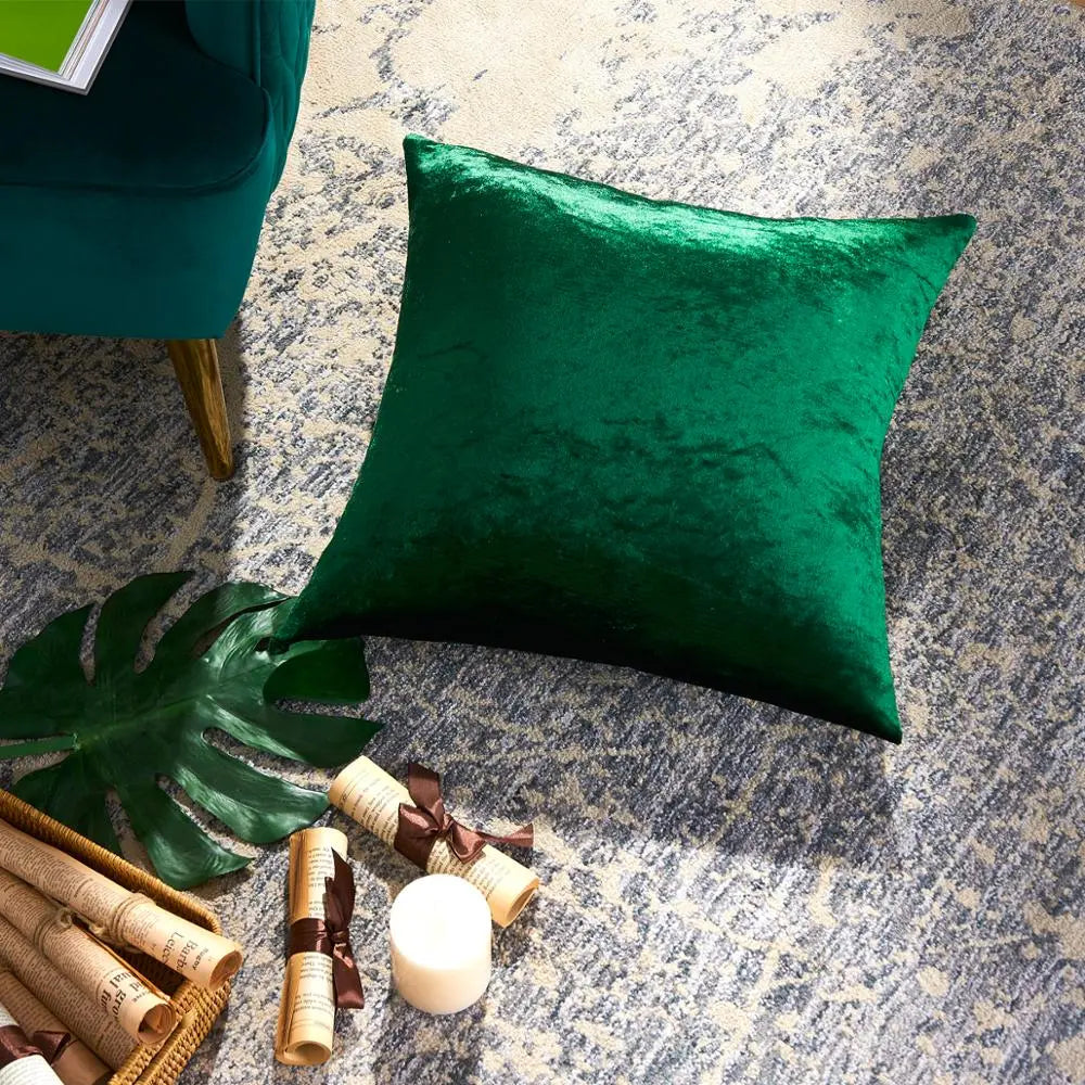 Soft 2 Piece Velvet Pillow Covers - Halri
