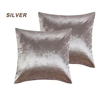 Soft 2 Piece Velvet Pillow Covers