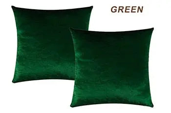 Soft 2 Piece Velvet Pillow Covers