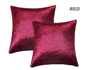 Soft 2 Piece Velvet Pillow Covers