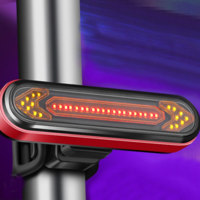 Wireless Bike Taillight with Turn Signal and Brake Light - Halri