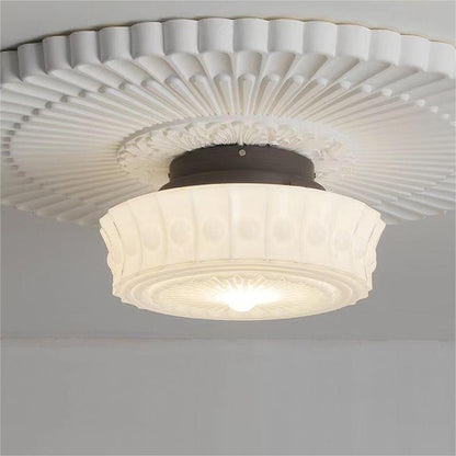 Classic Antique Glass Dome Lamp