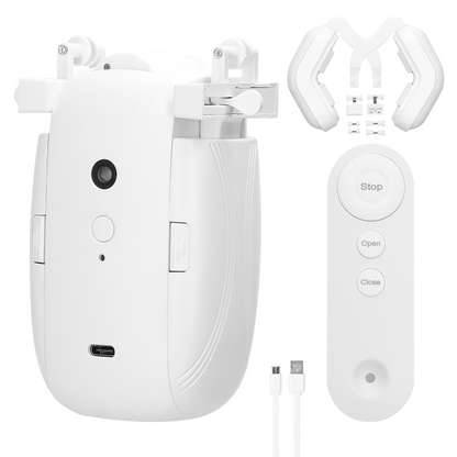 Motorized Smart Curtain Opener with Remote Control