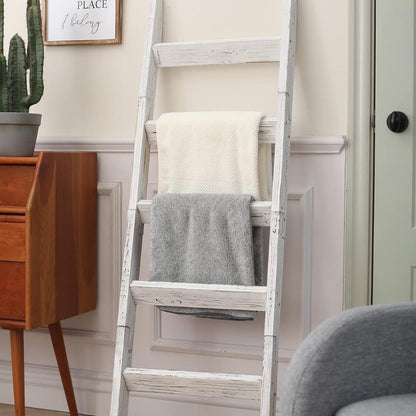 Sturdy Wooden Blanket Stand for Home Decor