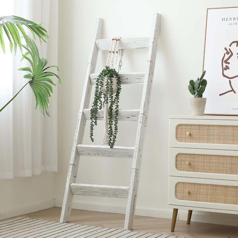 Sturdy Wooden Blanket Stand for Home Decor