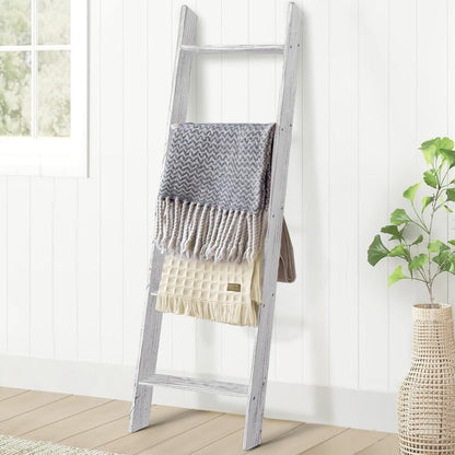 Sturdy Wooden Blanket Stand for Home Decor - Halri