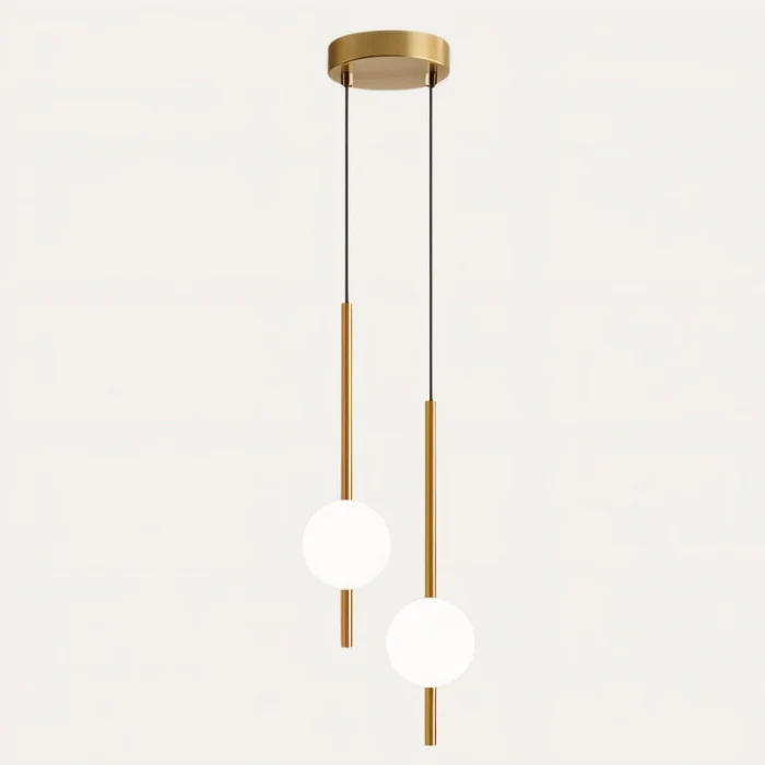 Modern Bedside Cylindrical Hanging Lamp