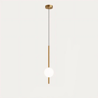 Modern Bedside Cylindrical Hanging Lamp