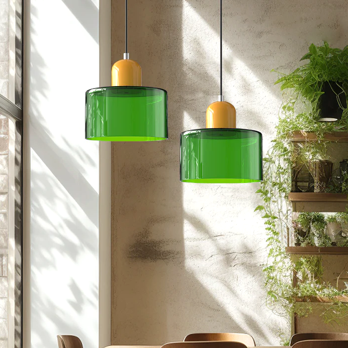Stylish Round Pendant Lighting Fixture - Halri