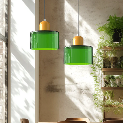 Stylish Round Pendant Lighting Fixture - Halri