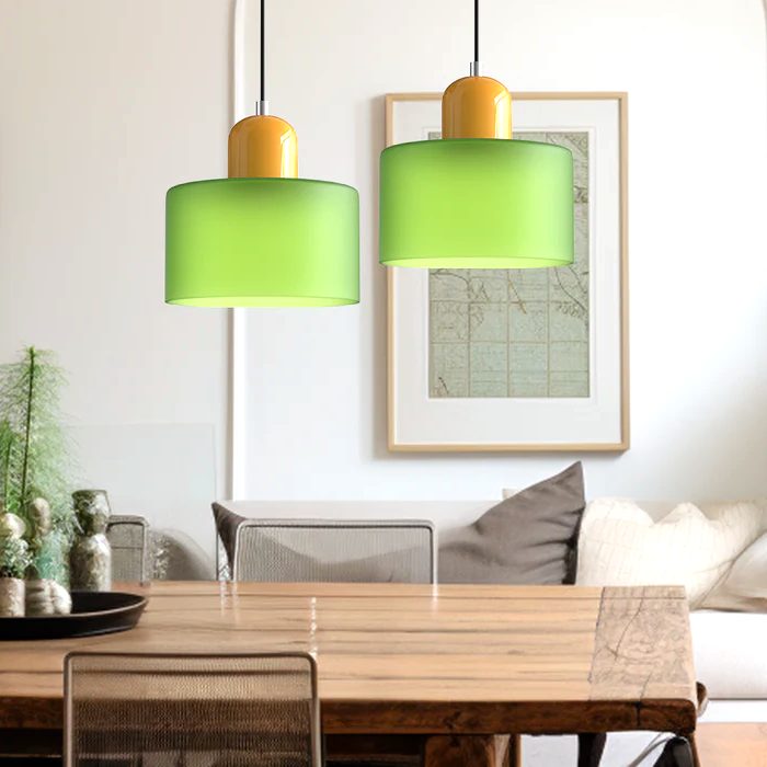 Glarefusion Modern Simple Cylinder Chandelier