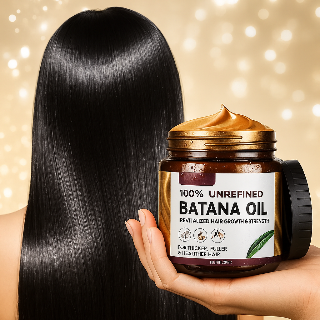 Natural Batana Oil for Skin and Hair Growth
