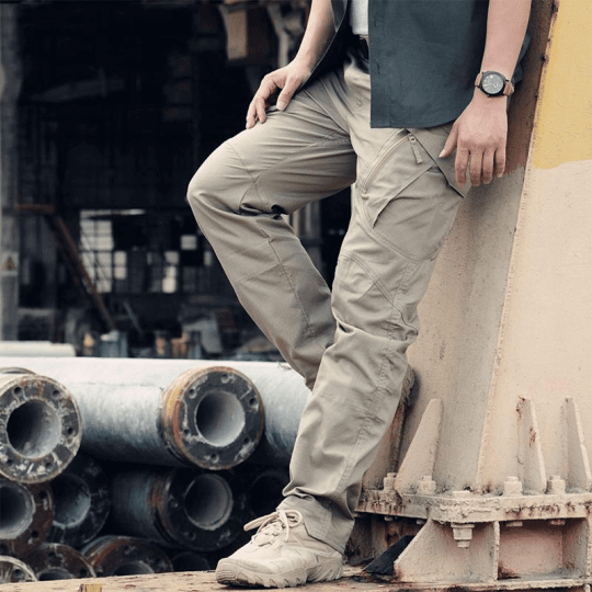 Rugged Outdoor Cargo Pants Heavy Duty Work Trousers - Halri