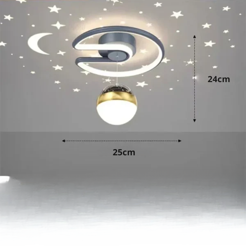Ambient Glow LED Starry Ceiling Lamp