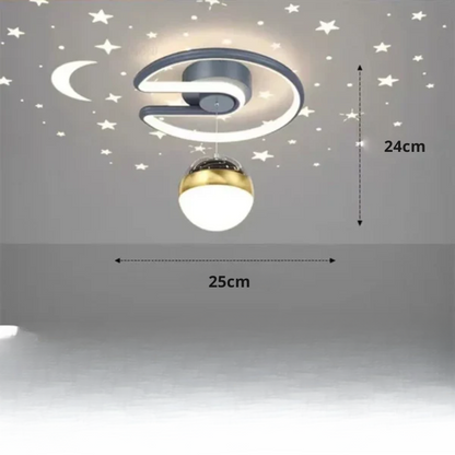 Ambient Glow LED Starry Ceiling Lamp