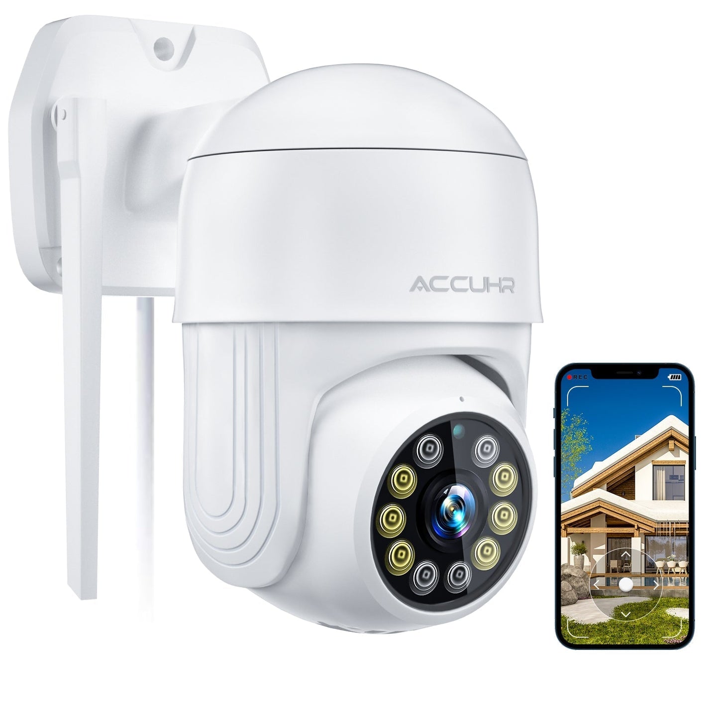 Wireless Outdoor Security Camera WIFI HD PTZ Night Vision - Halri