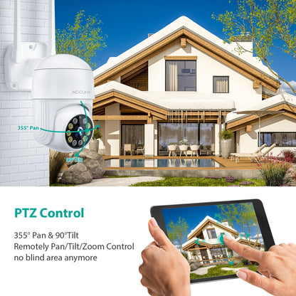 Wireless Outdoor Security Camera WIFI HD PTZ Night Vision
