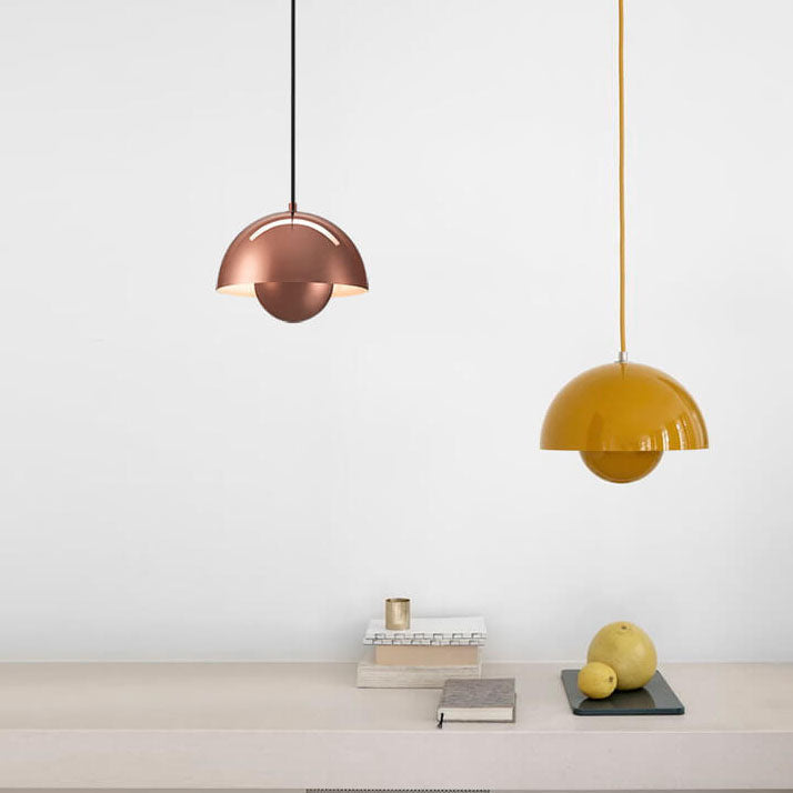 Simple Round Pendant Light Modern Ceiling Fixture