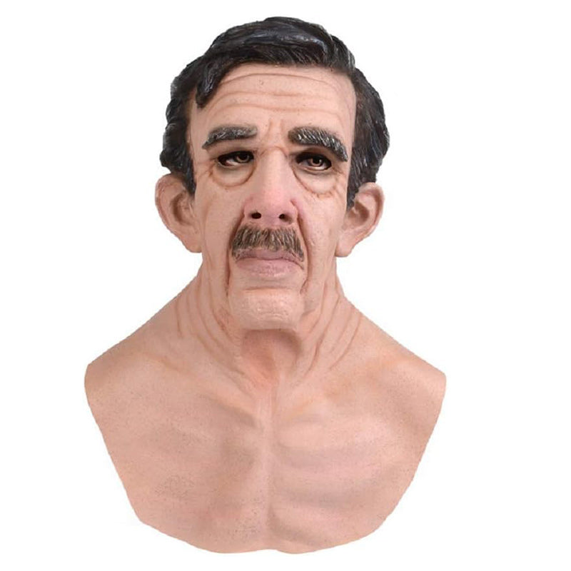 Realistische Latexmaske für Cosplay-Make-up 