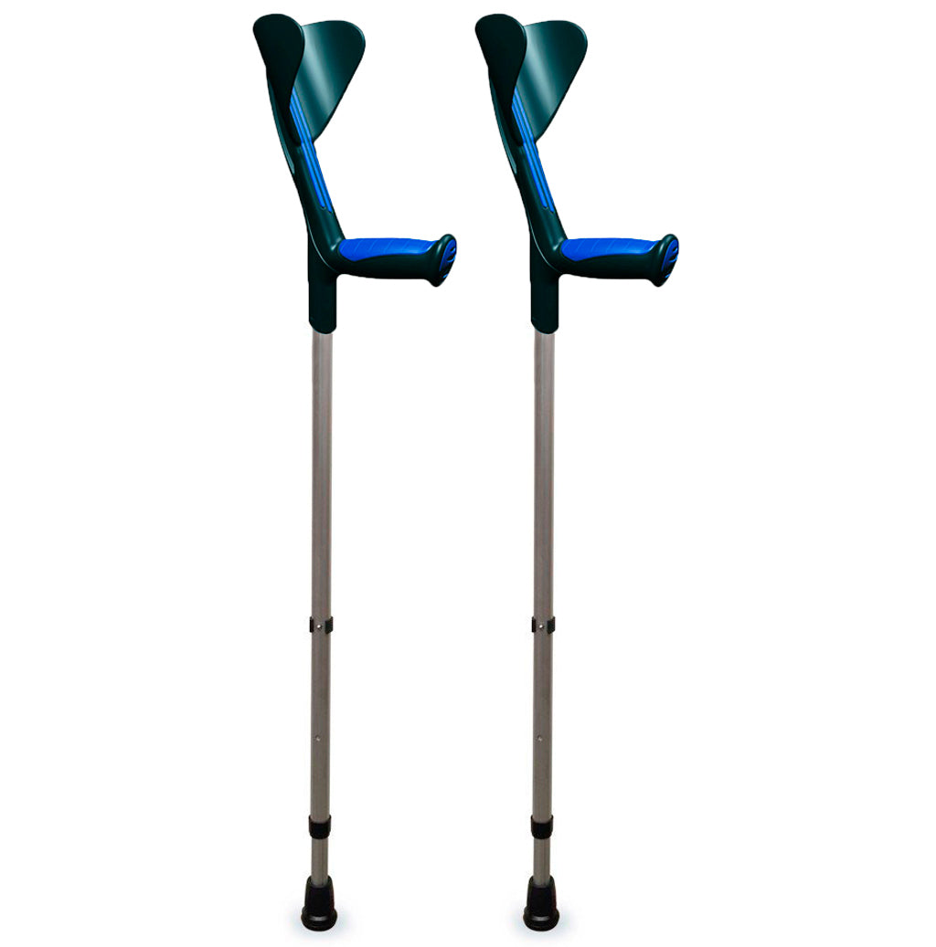 Comfortable Height Adjustable Walking Crutches for Adults