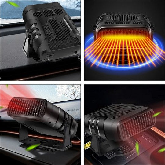 Compact 12V Car Heater for Winter Driving