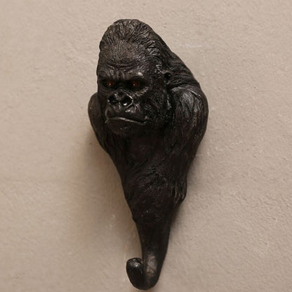 Rustikale Wandgarderobenhaken in Tierform
