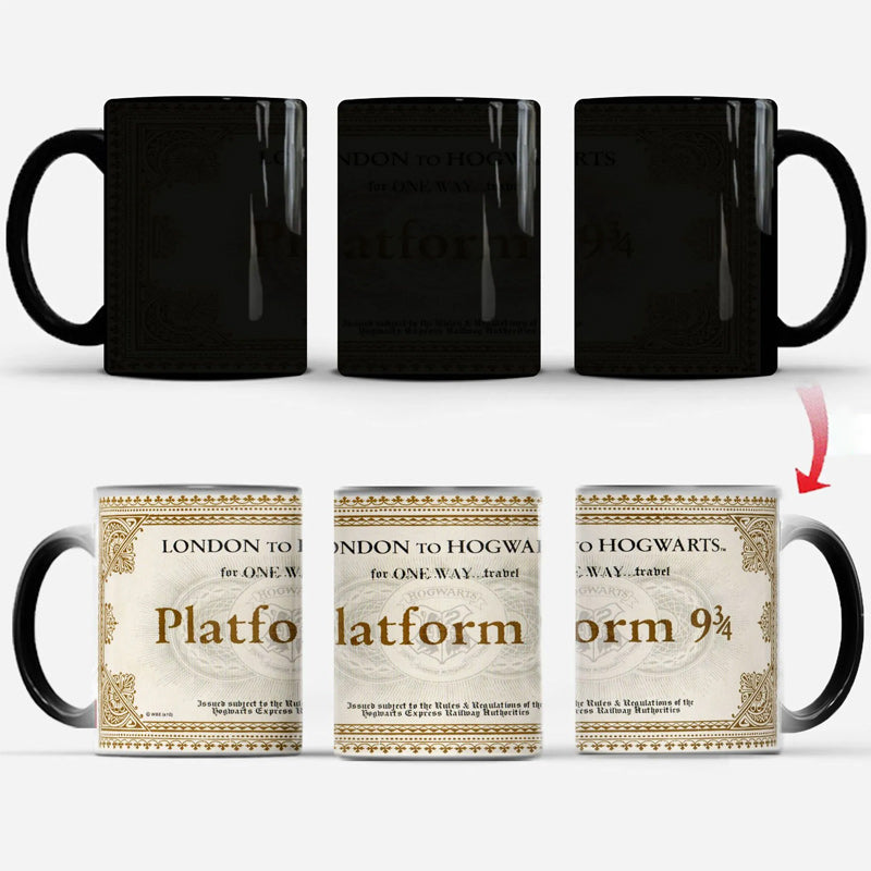 Kaffeetasse mit magischem Farbwechsel