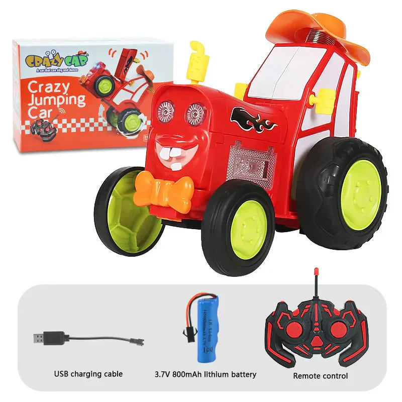 Turbo Powered Jumping Remote Car - Halri