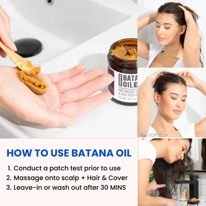 Natural Batana Oil for Skin and Hair Growth