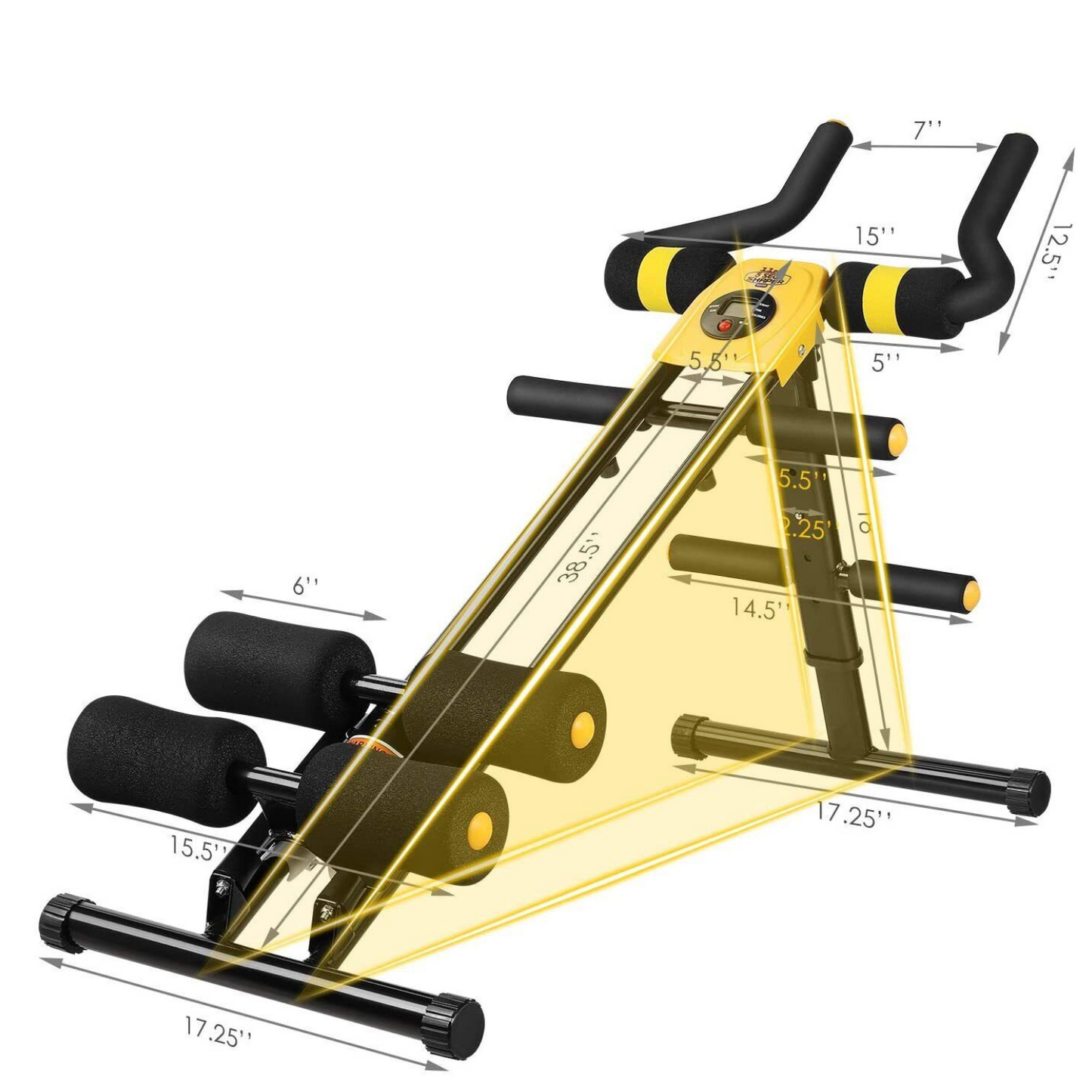 Pro Home Ab Crunch Exercise Fitness Machine