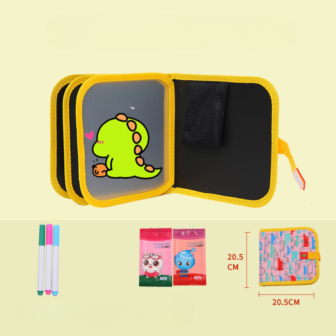 Waschbares Aktivitätsbuch für Kinder