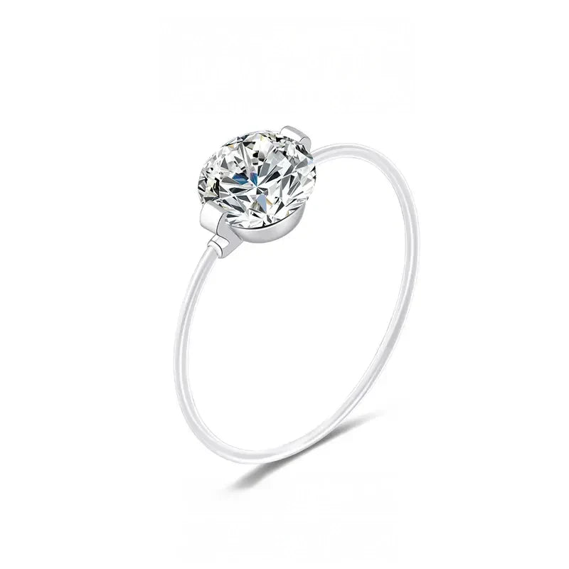 Timeless 1-2 Carat Moissanite Solitaire Ring - Halri