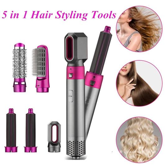 Easy 5 in 1 Hair Curler Styling Tool