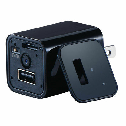 Compact 1080P Hidden Spy Camera Wall Charger
