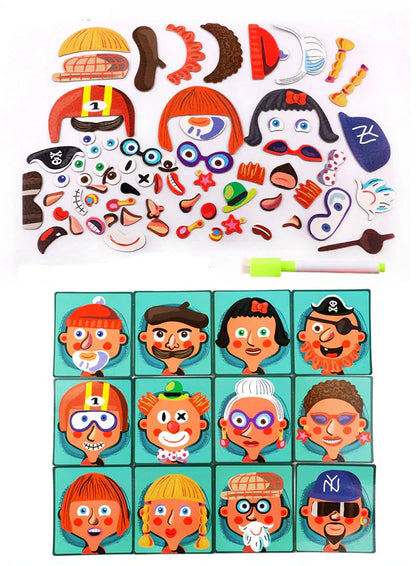 Lustiges 3D-Puzzle-Set