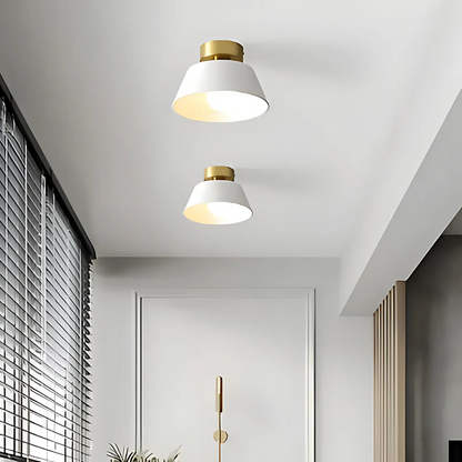 LED-Deckenleuchte im Vintage-Stil