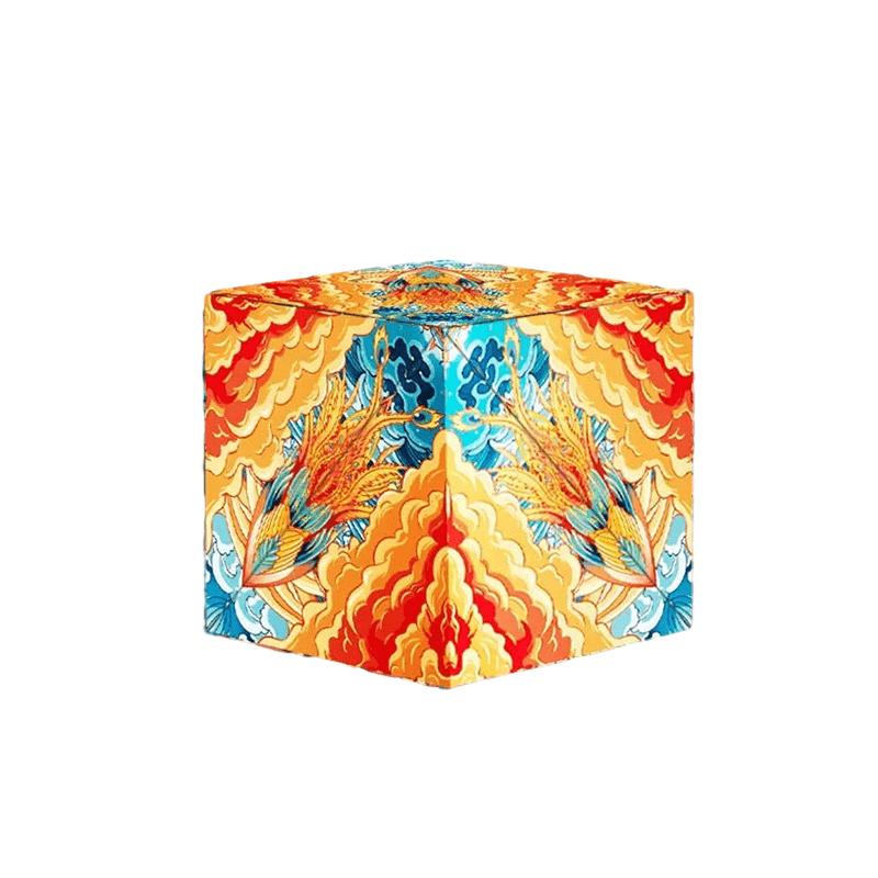 Bunter magnetischer Puzzlewürfel