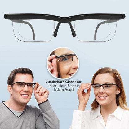 Rezeptfreie, verstellbare Lesebrille 